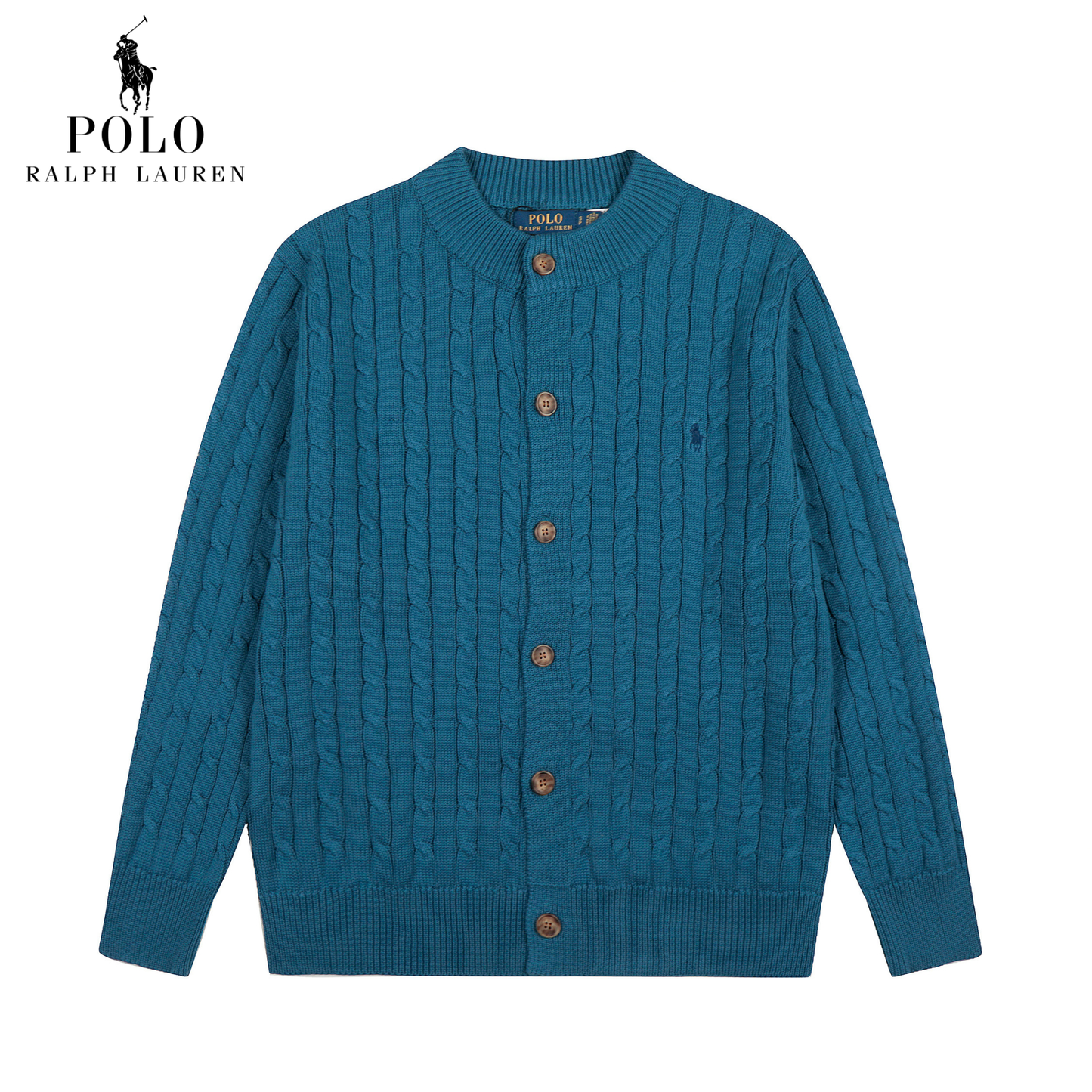RL - Cable Knit Cardigan