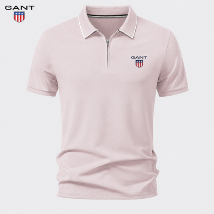 GANT™ - Polo d’Été avec Fermeture Zippée