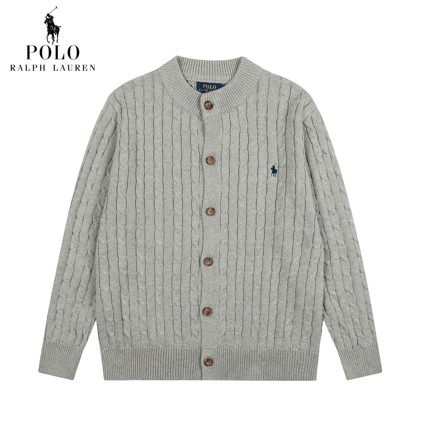 RL - Cable Knit Cardigan